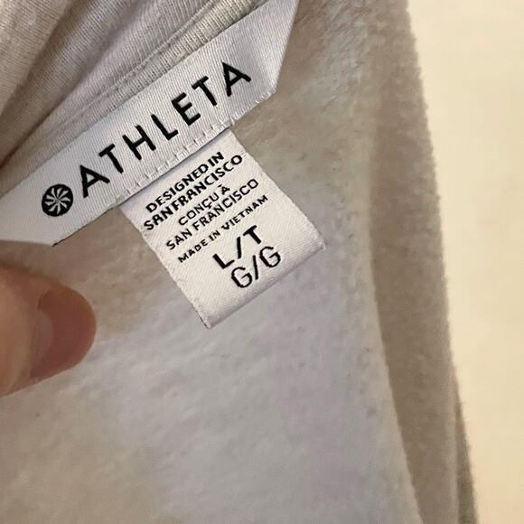Athleta Faux Wrap Sweatshirt - Picture 4 of 5